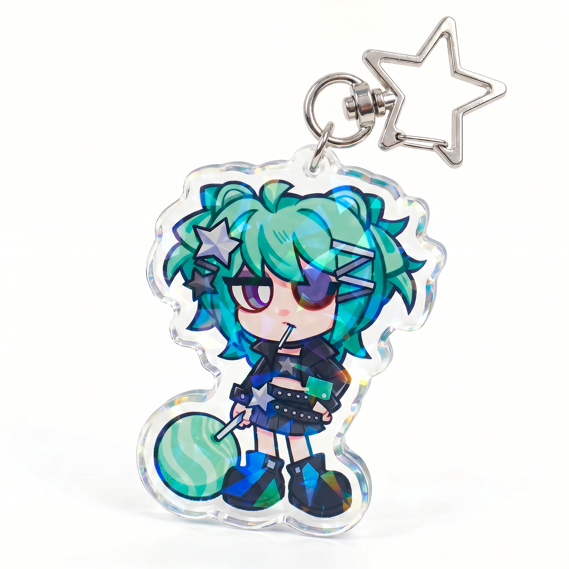 Custom Diamond Acrylic Keychains