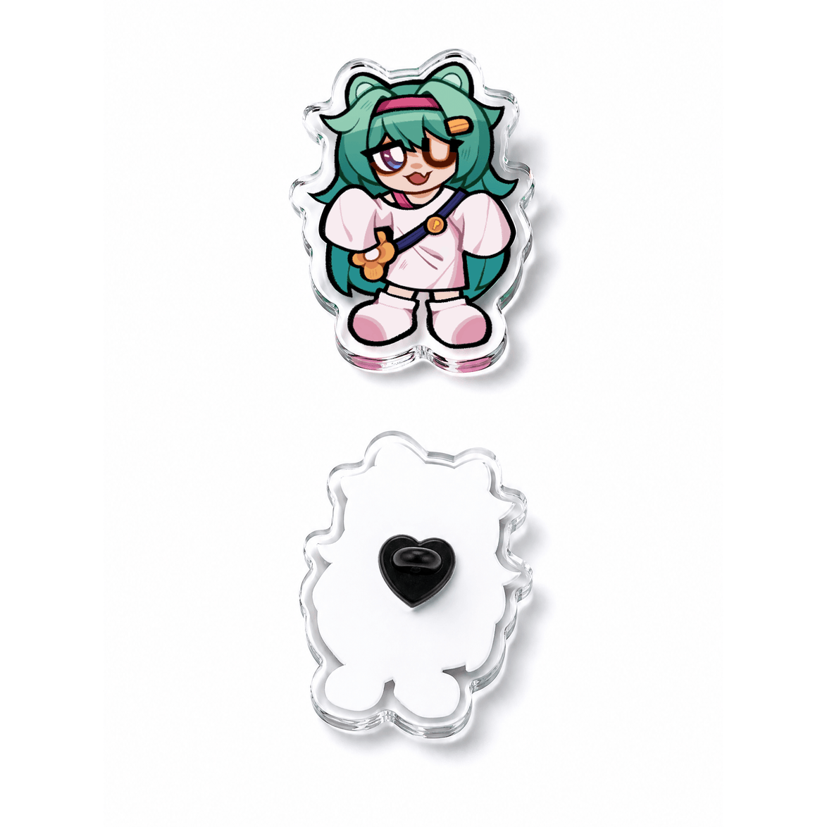 Custom Clear Acrylic Pins
