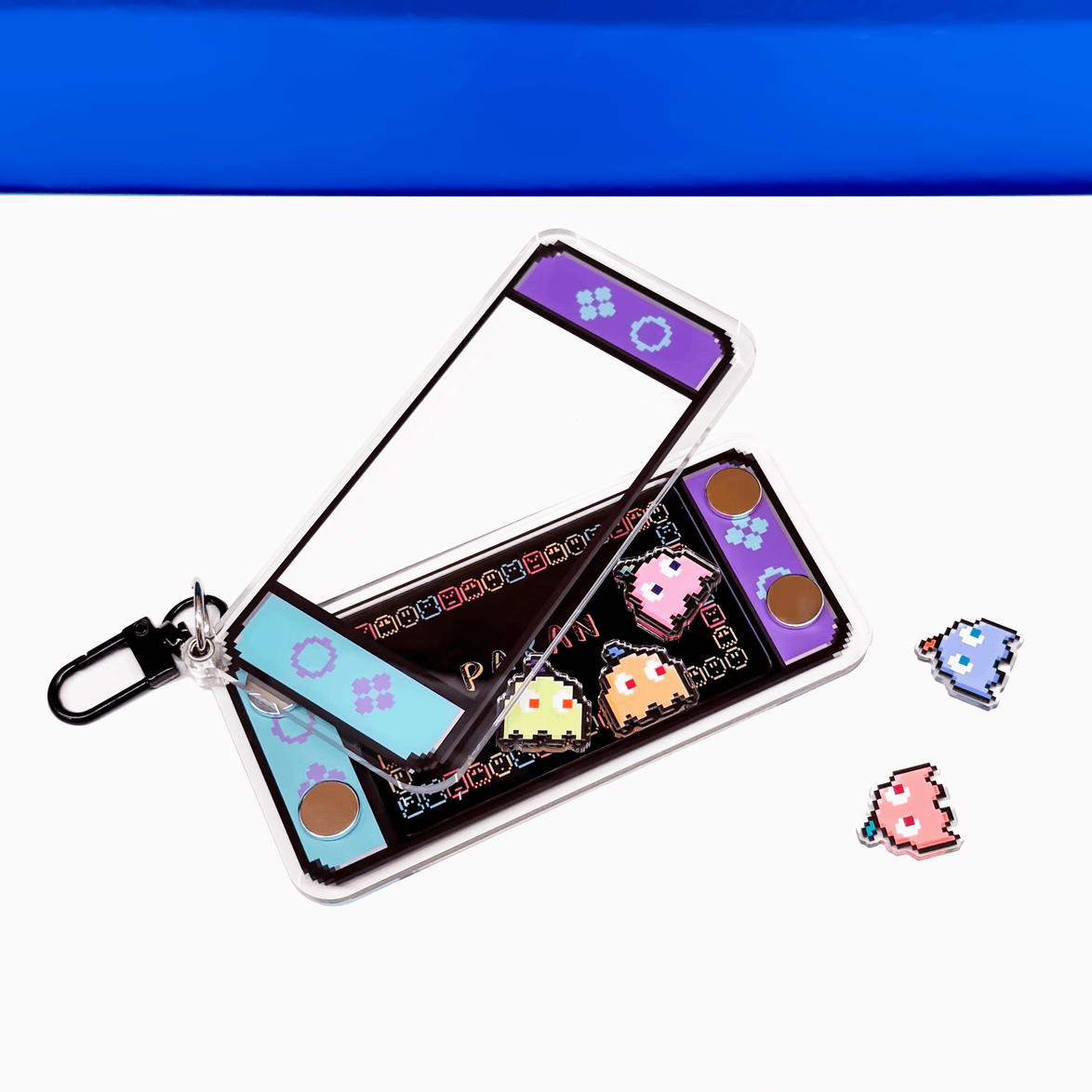 Custom Magnetic Openable Shaker Keychains