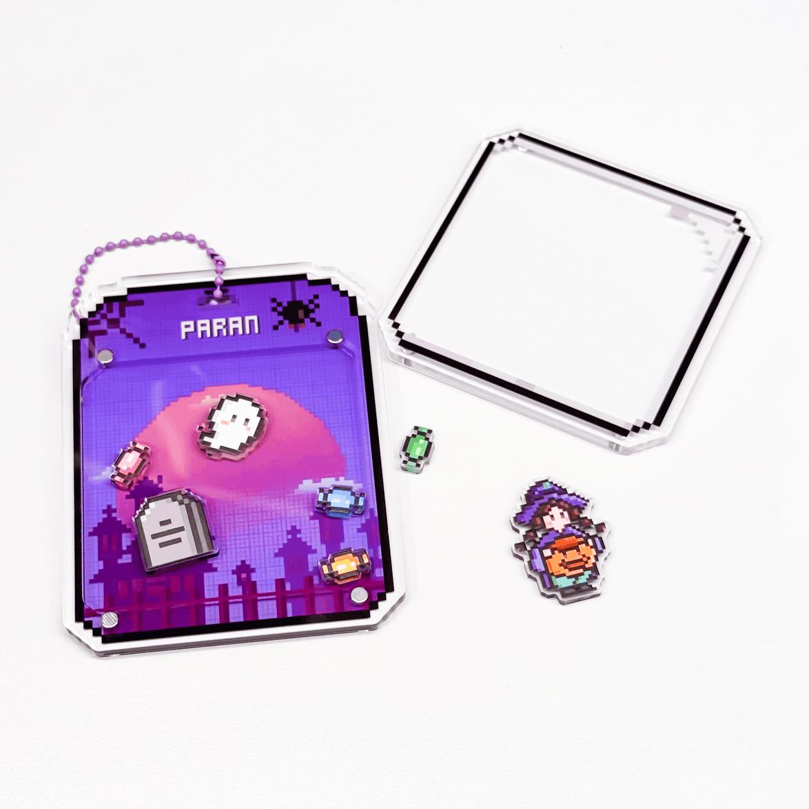 Custom Magnetic Openable Shaker Keychains