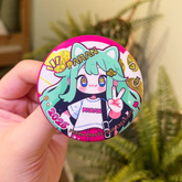 Custom Glitter Round Button Badges