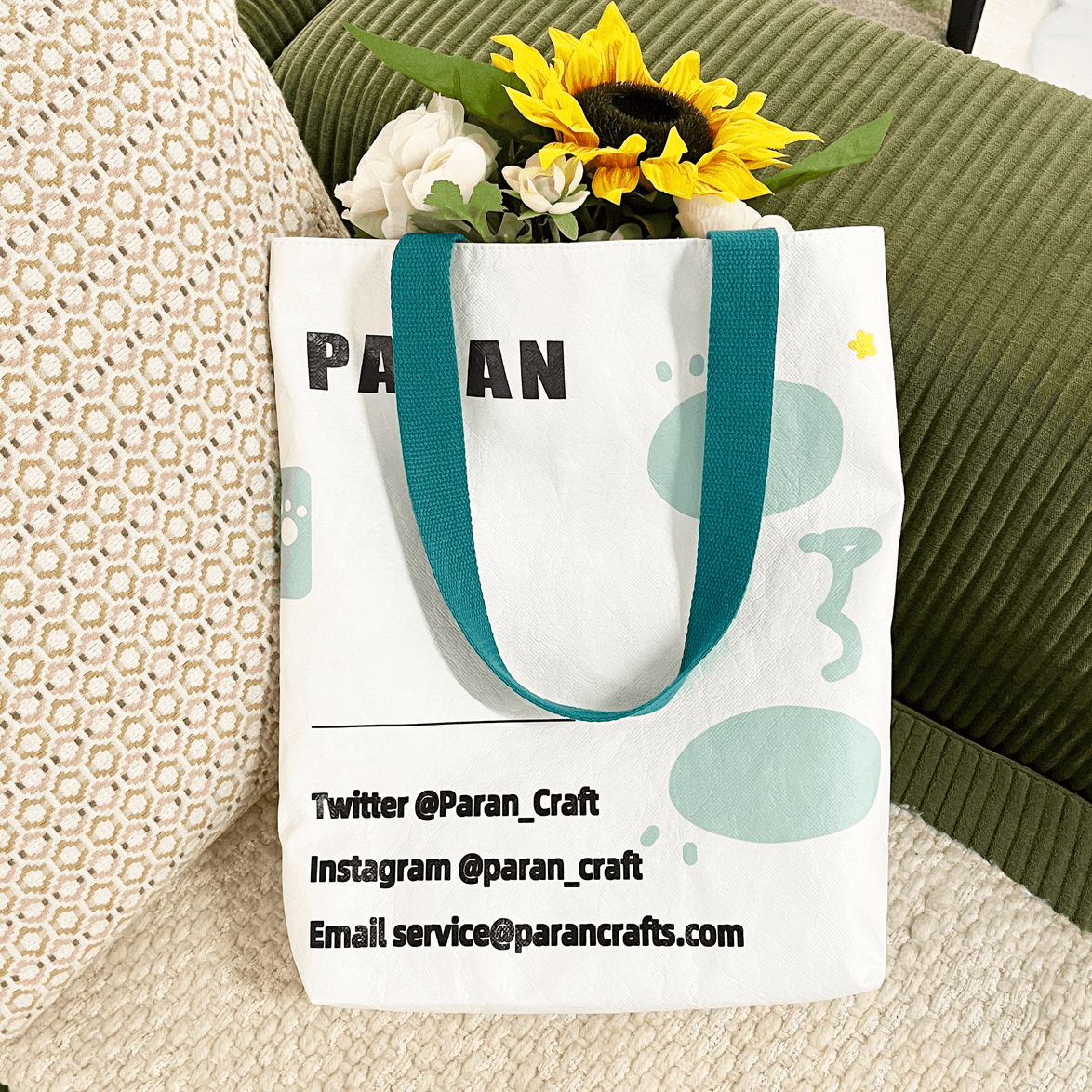 Custom Tyvek Tote Bags