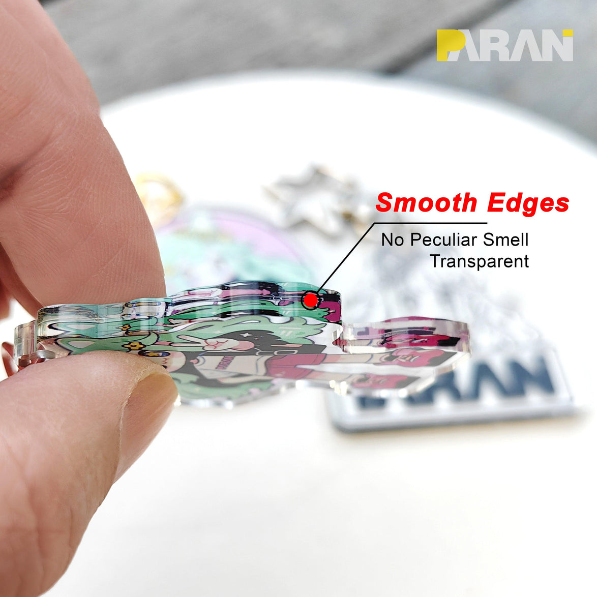 Custom Acrylic Connection Keychains