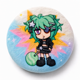 Custom Round Plush Pins