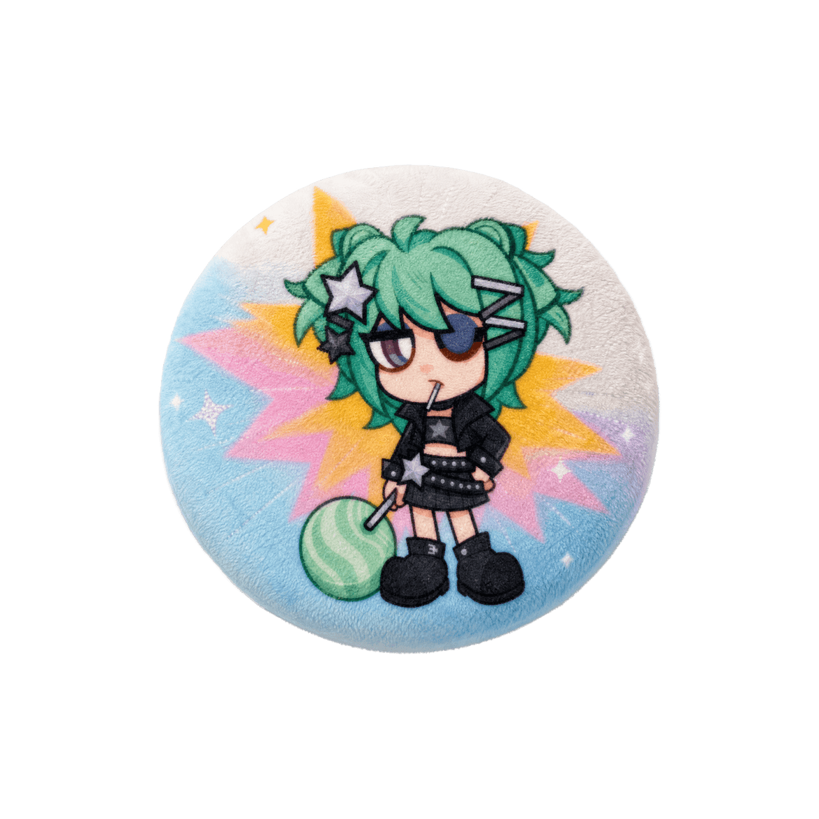 Custom Round Plush Pins