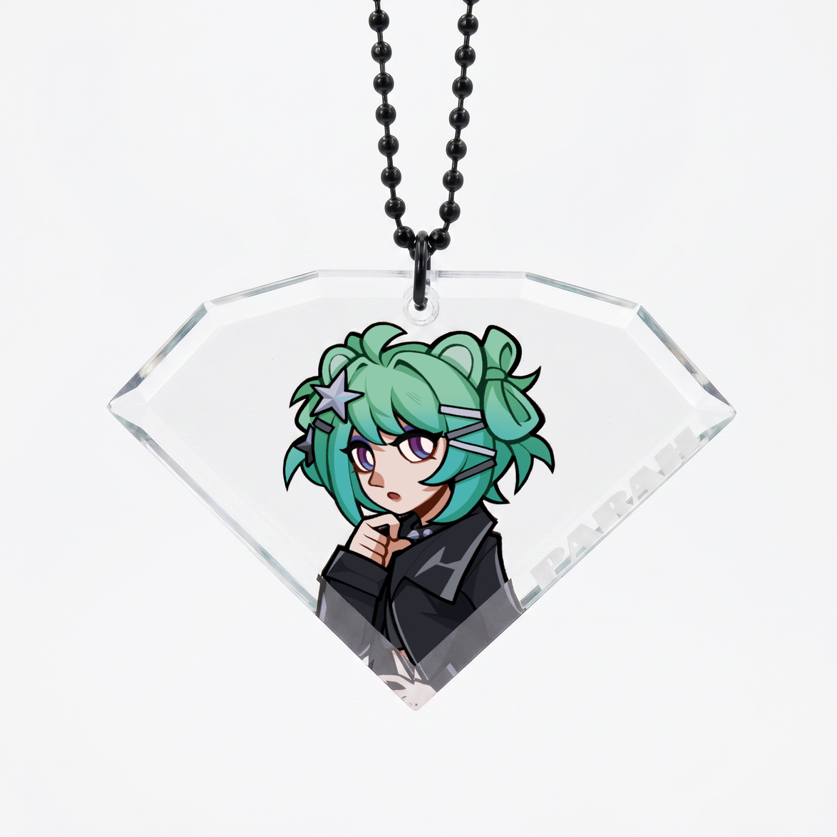 Custom Gemstone Acrylic Keychains