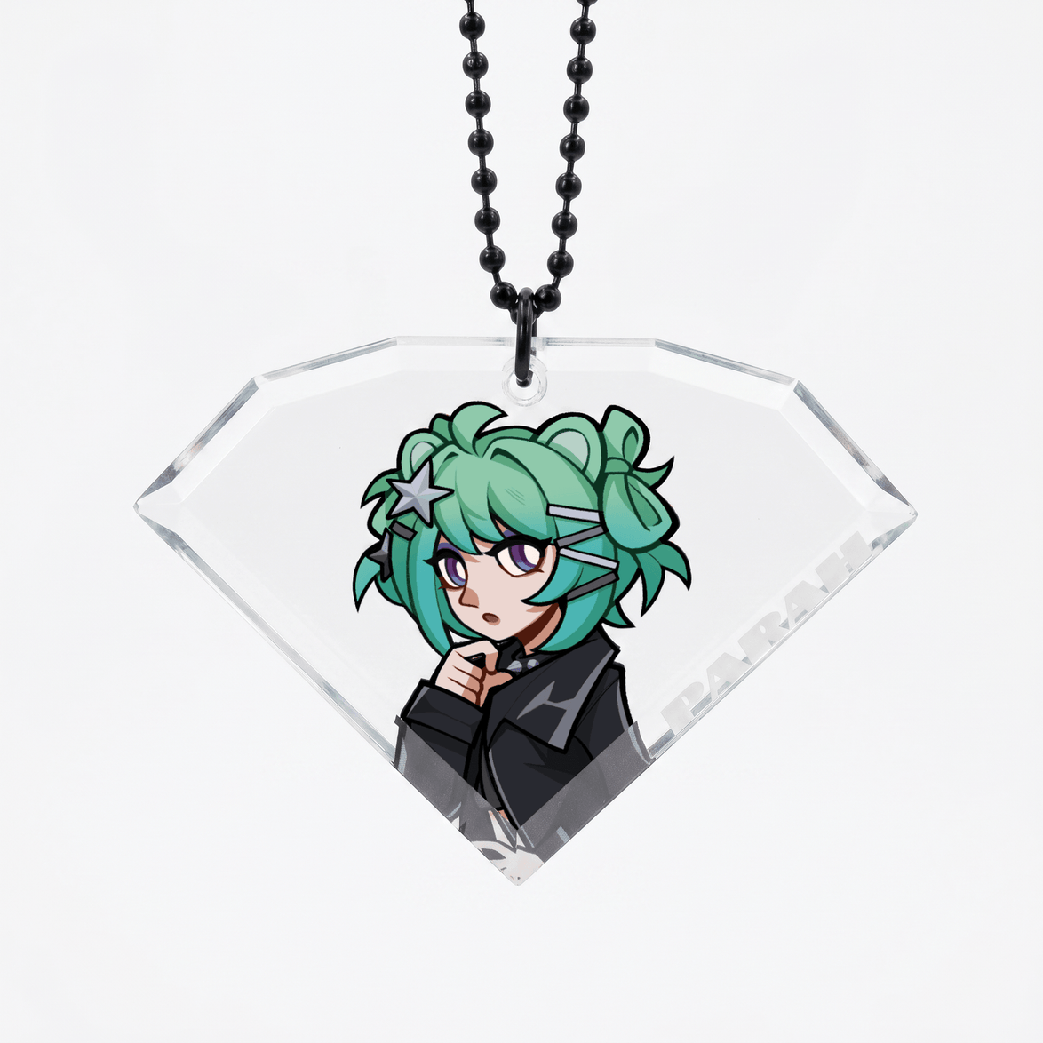 Custom Gemstone Acrylic Keychains