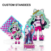 Custom Diamond Acrylic Standees
