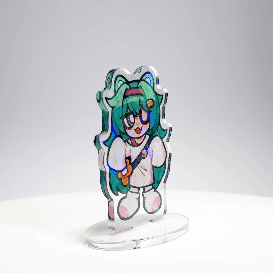 Custom Clear Acrylic Standees