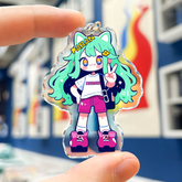 Custom Clear Acrylic Keychains