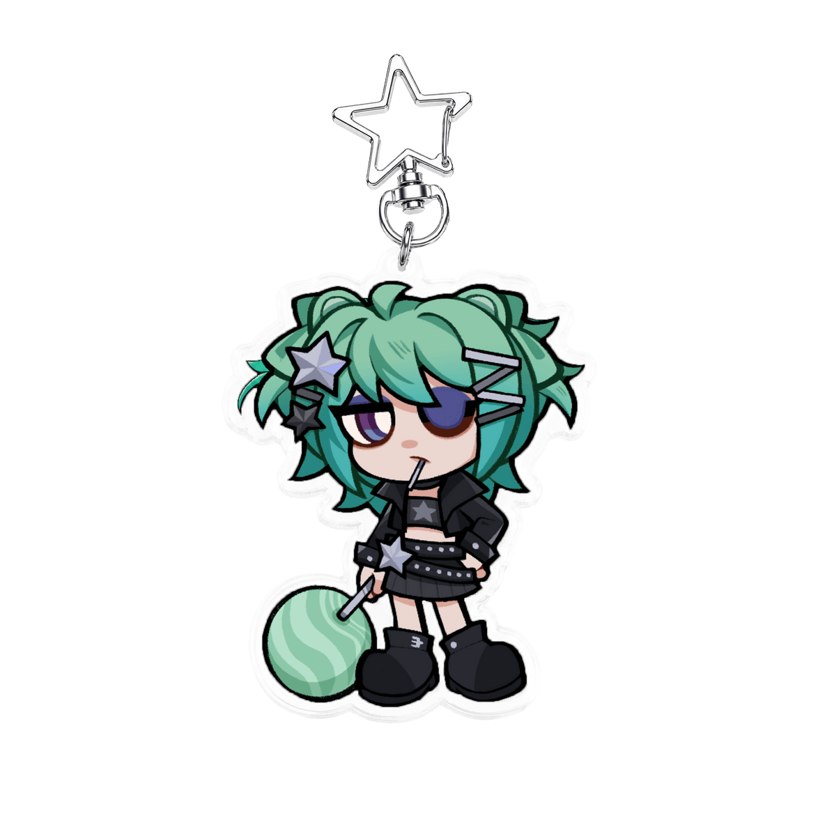 Custom Diamond Acrylic Keychains