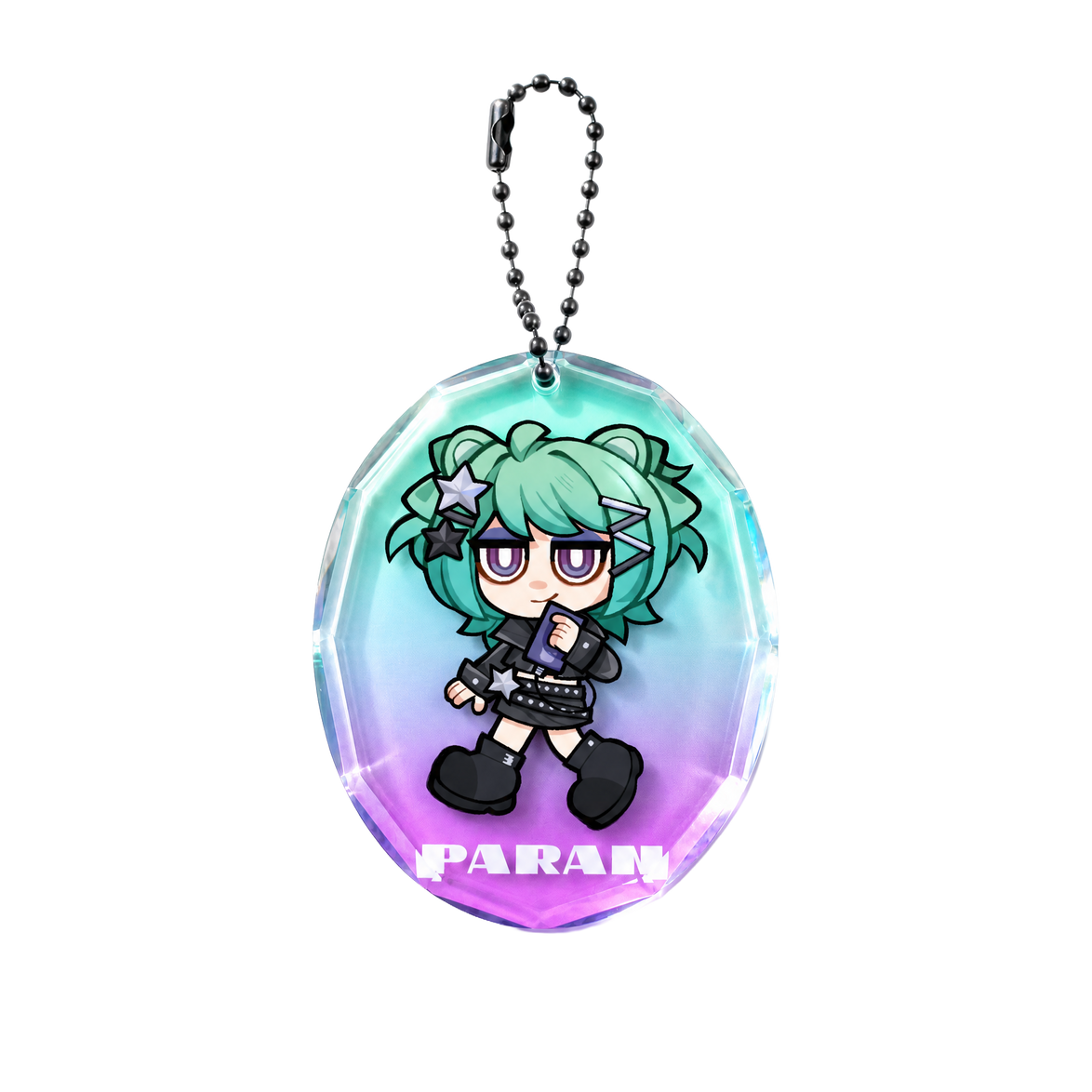 Custom Gemstone Acrylic Keychains