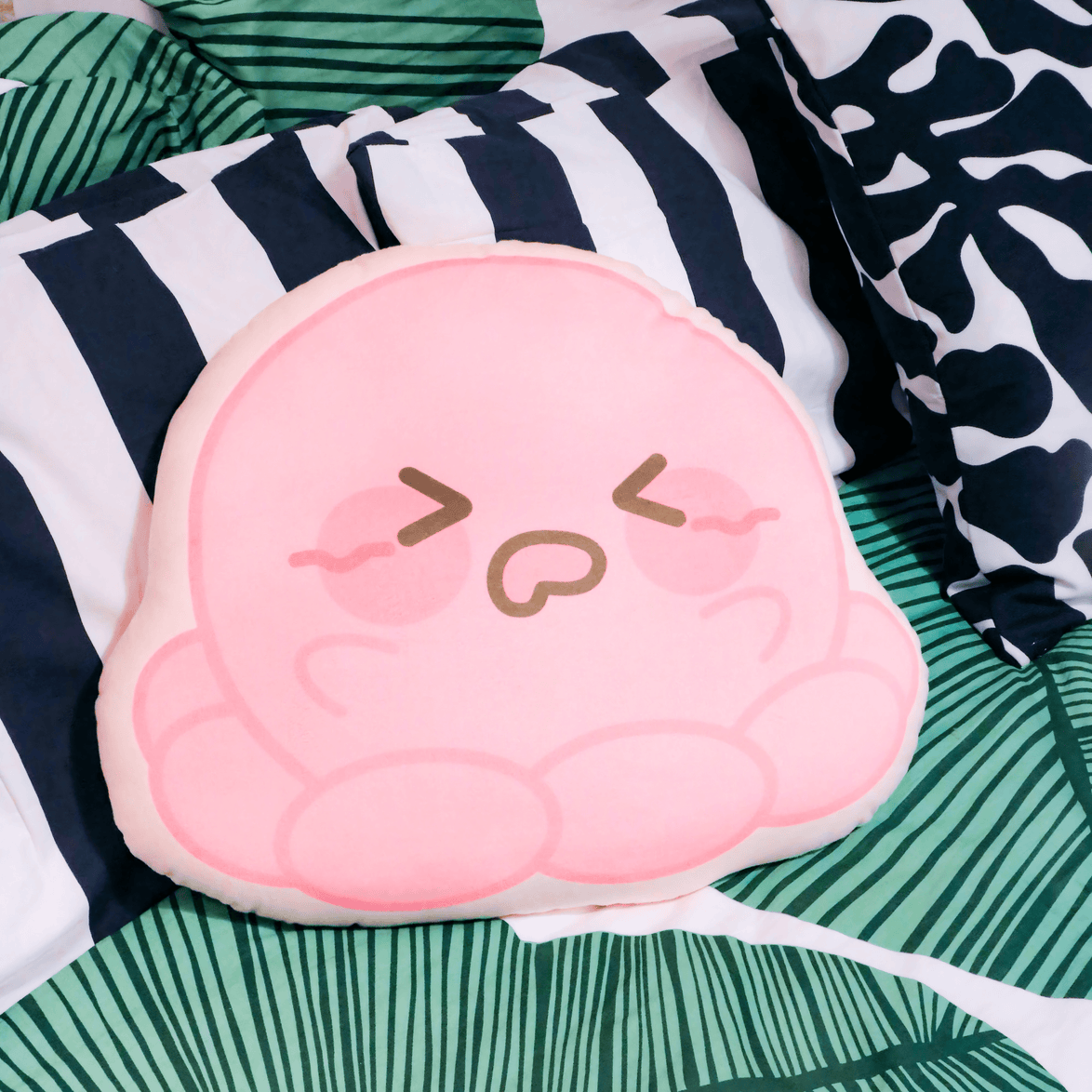 Custom Shaped Throw Pillows - custom full-color design by ParanCrafts