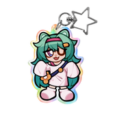 Custom Rainbow Acrylic Keychains