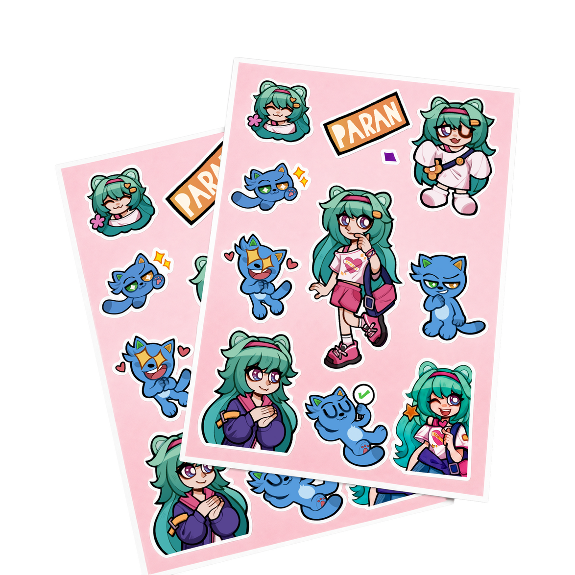 Custom Kiss Cut Sticker Sheets