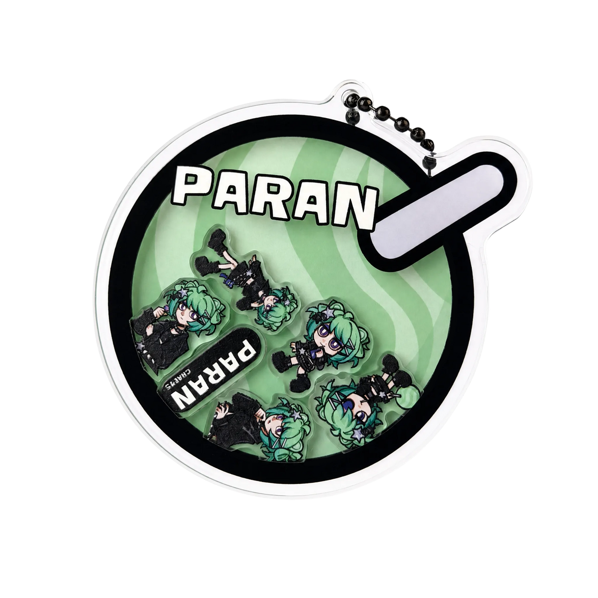 Custom Shaker Acrylic Keychains