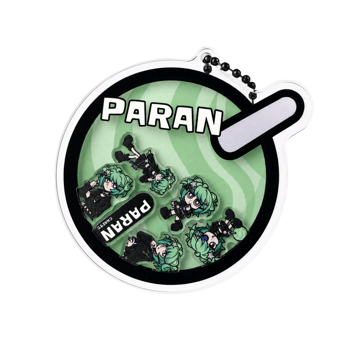 Custom Shaker Acrylic Keychains
