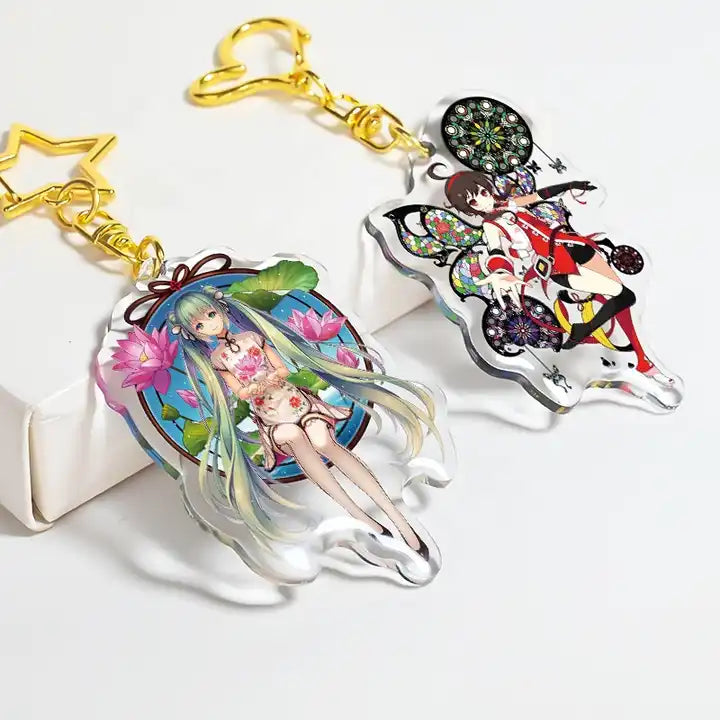 Custom Clear Acrylic Keychains