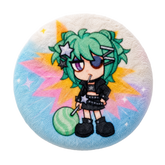 Custom Round Plush Pins
