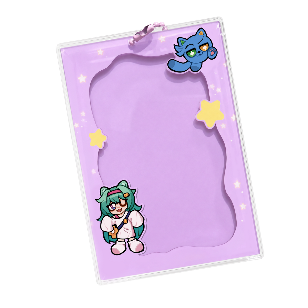 Custom Acrylic Photocard Holder Keychains