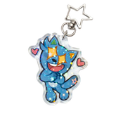 Custom Epoxy Holographic Acrylic Keychains