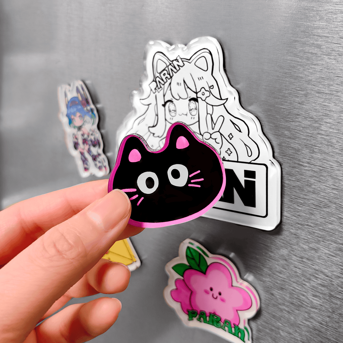 Custom Non-Clear Acrylic Fridge Magnets