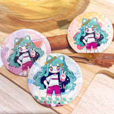 Custom Round Button Badges