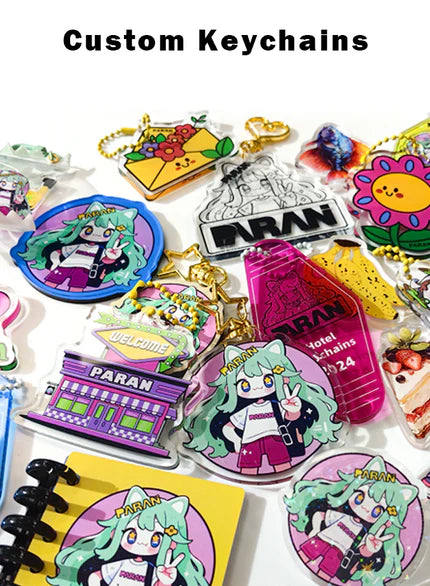 Acrylic Hanging Ornaments, Keychains and Standees in Daily Life