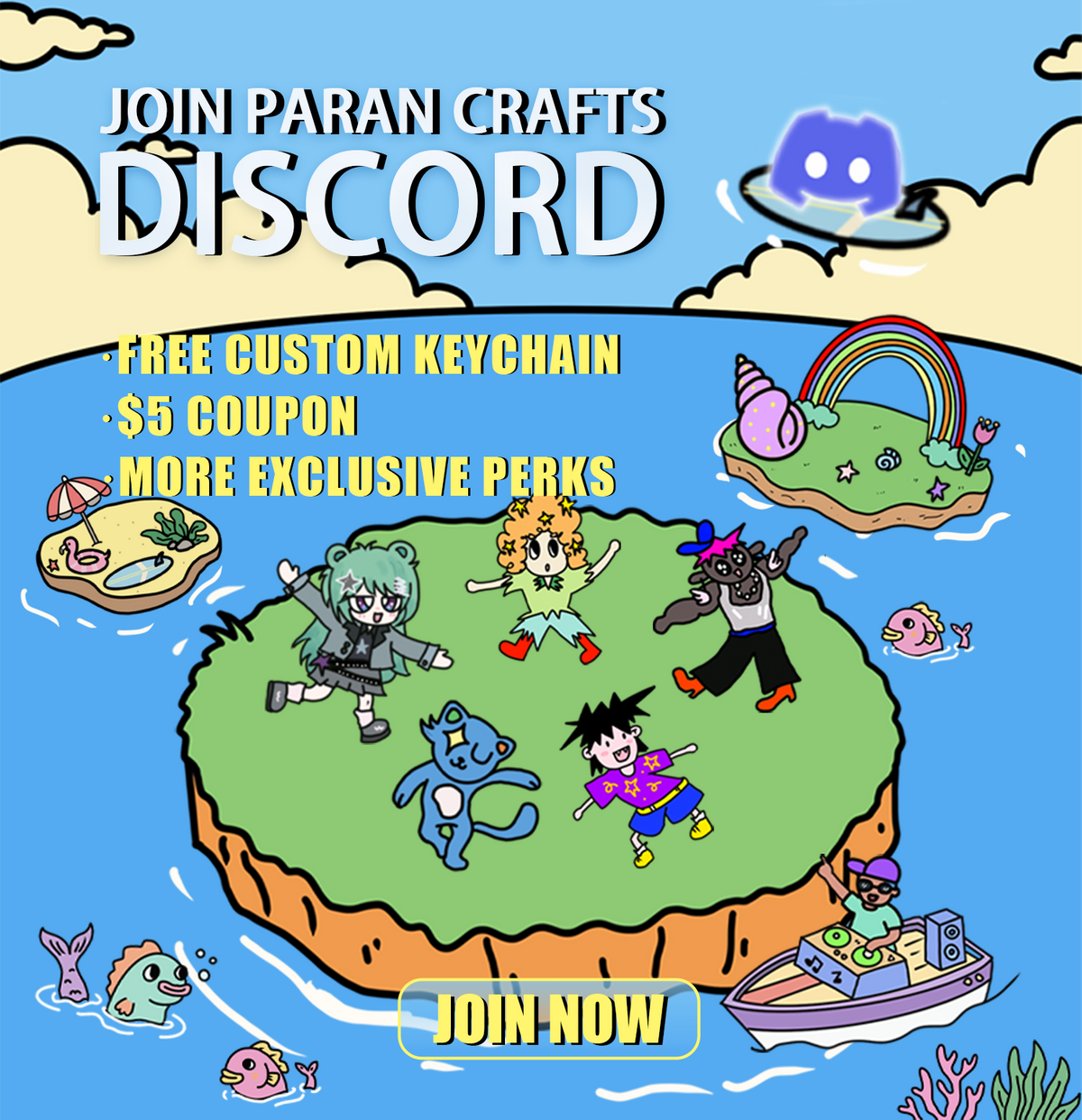 Welcome to Our Discord: Parancrafts Archipelago