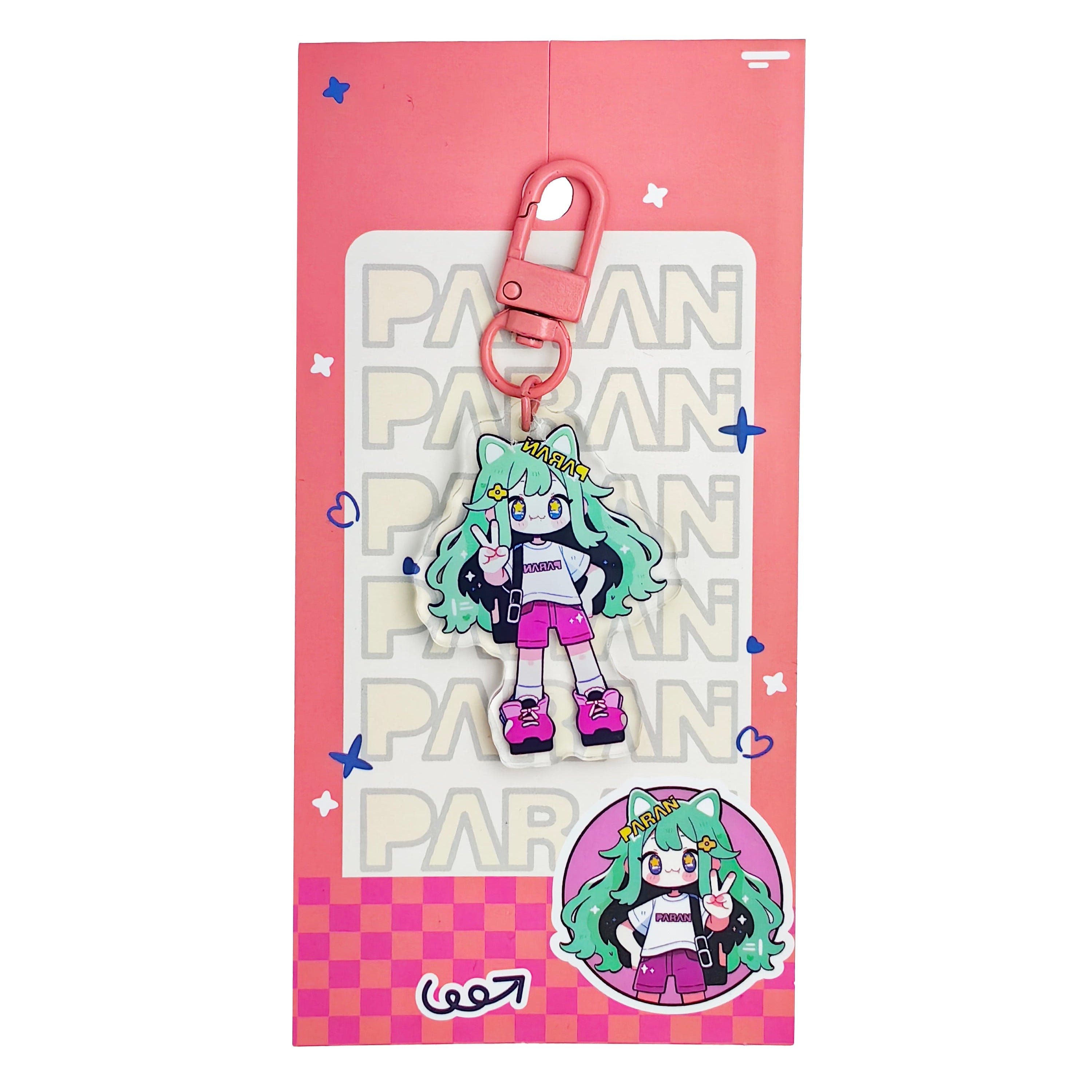 Custom Keychain Backing Cards โ ParanCrafts