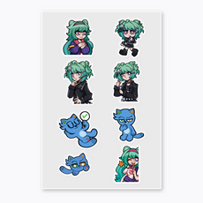 Custom Kiss Cut Sticker Sheets
