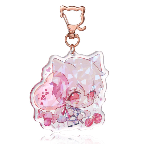 Custom Rainbow Acrylic Charms