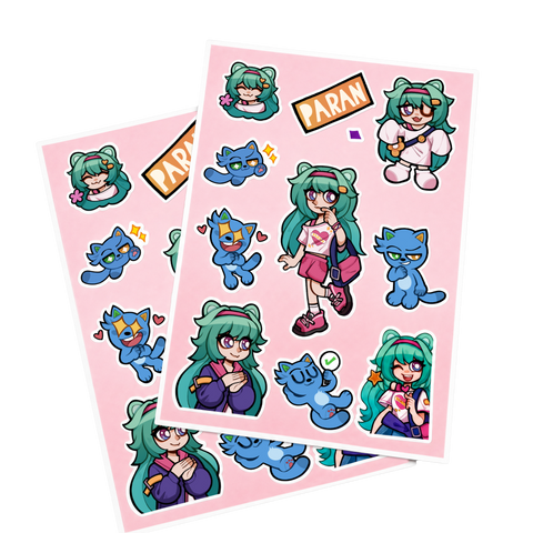 Custom Kiss Cut Sticker Sheets