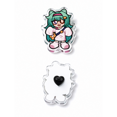 Custom Clear Acrylic Pins