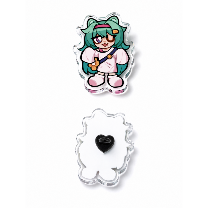Custom Clear Acrylic Pins