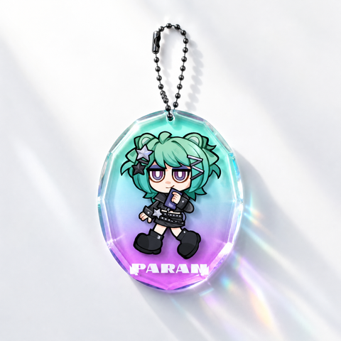 Custom Gemstone Acrylic Keychains