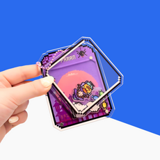 Custom Magnetic Openable Shaker Keychains