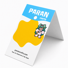 Custom Keychain Backing Cards