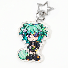 Custom Epoxy Holographic Acrylic Keychains
