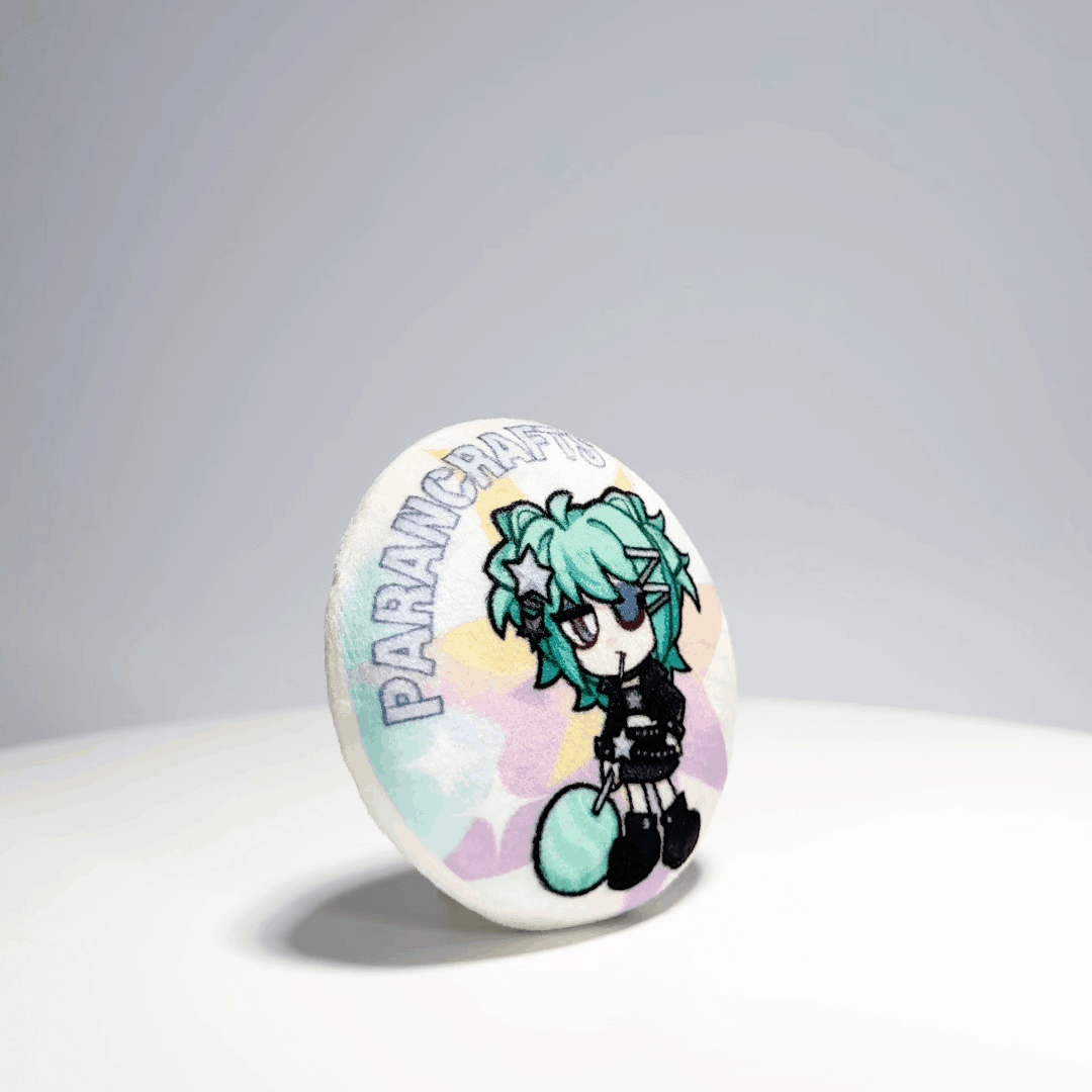 Custom Round Plush Pins