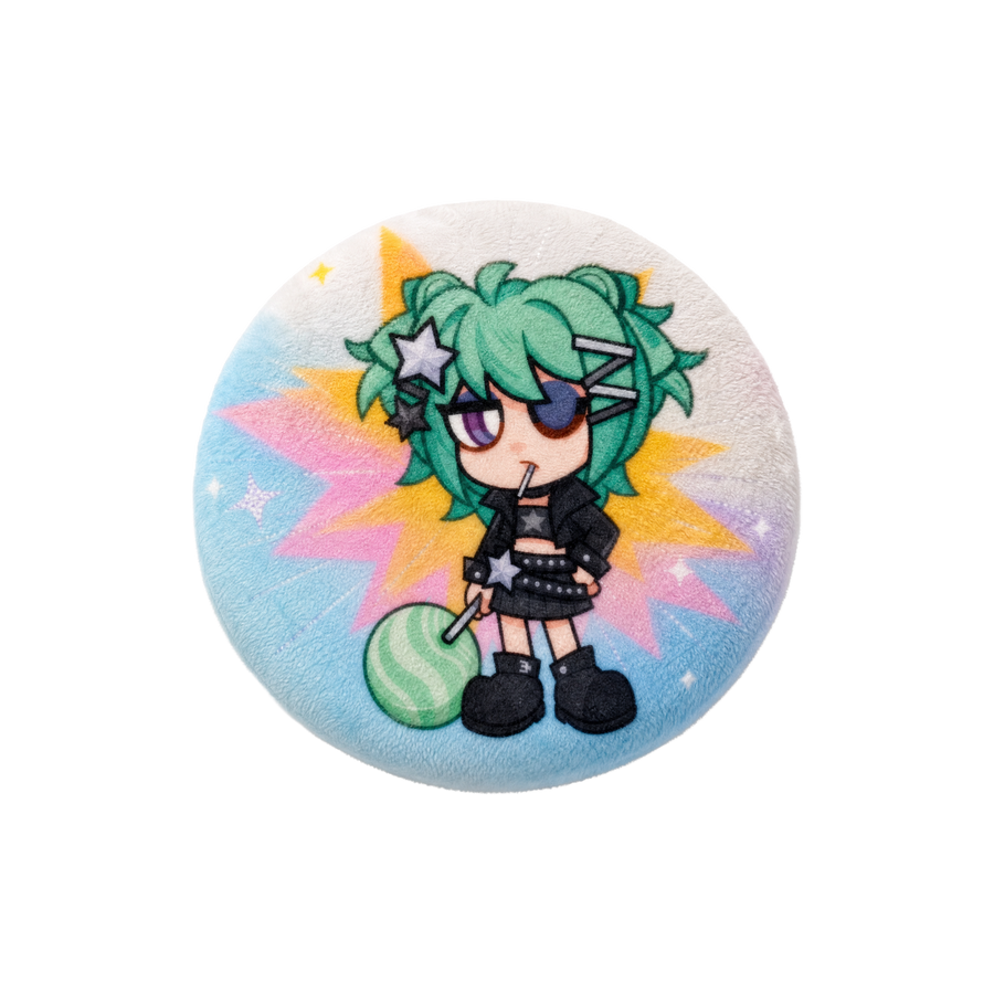 Custom Round Plush Pins