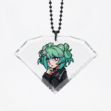 Custom Gemstone Acrylic Keychains