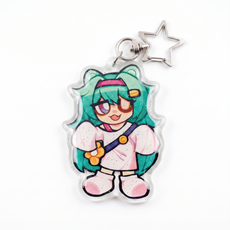Custom Epoxy Holographic Acrylic Keychains