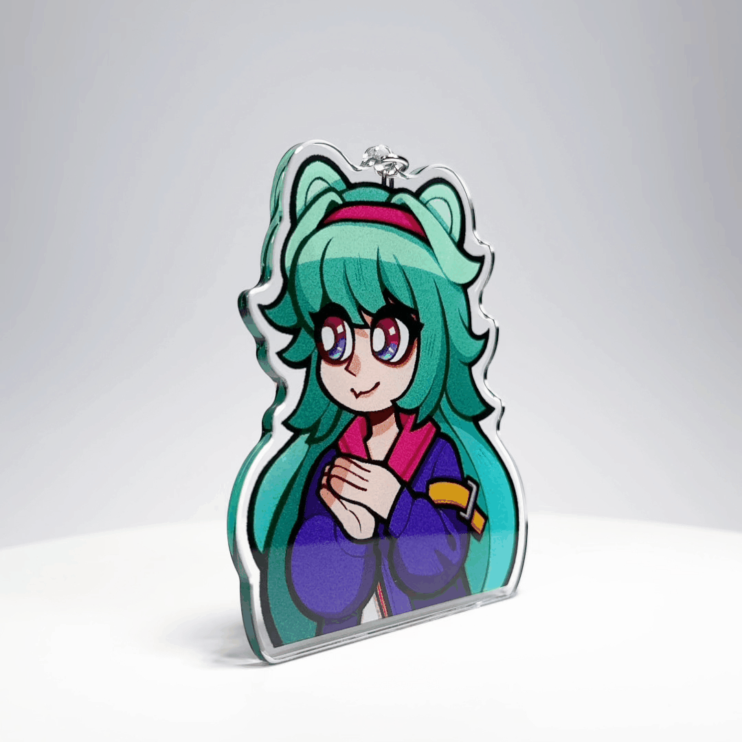 Custom Diamond Acrylic Keychains