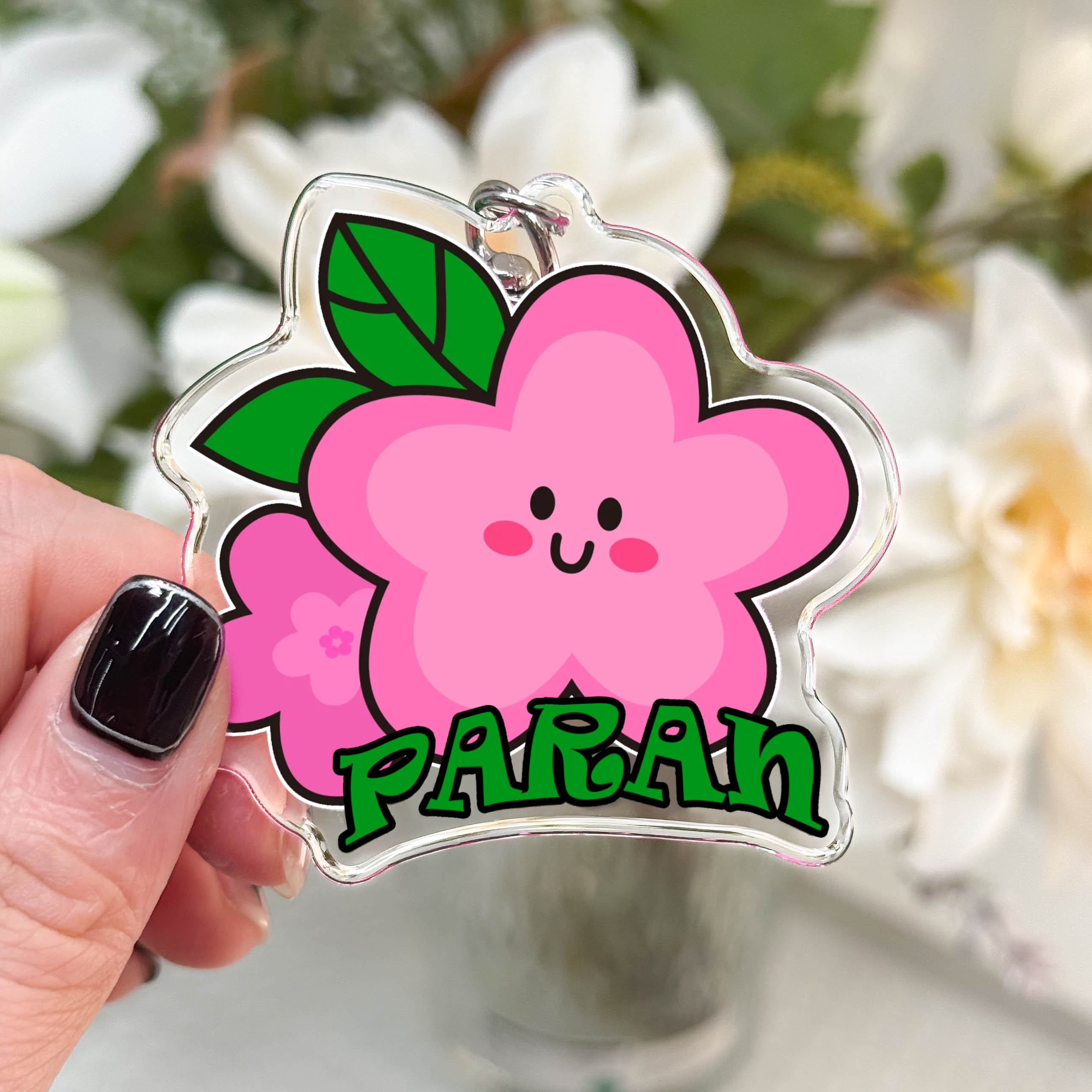 Custom Diamond Acrylic Keychains | ParanCrafts
