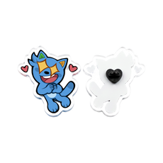 Custom Clear Acrylic Pins