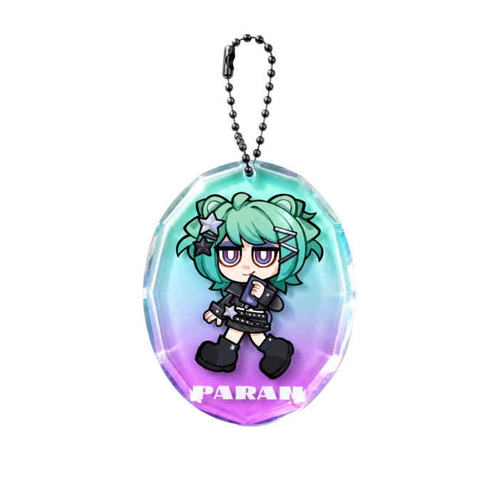 Custom Gemstone Acrylic Keychains