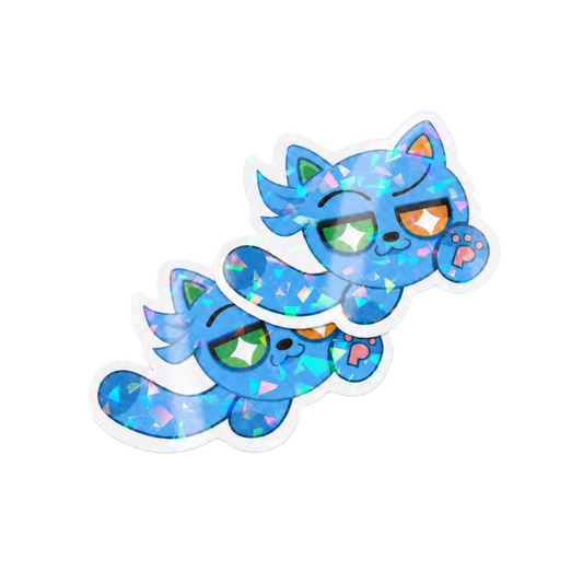 Custom Vinyl Holographic Stickers