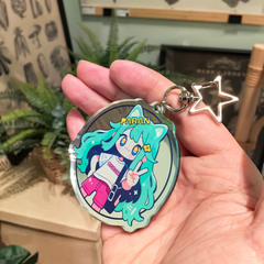 Custom Mirror Acrylic Keychains/Charms