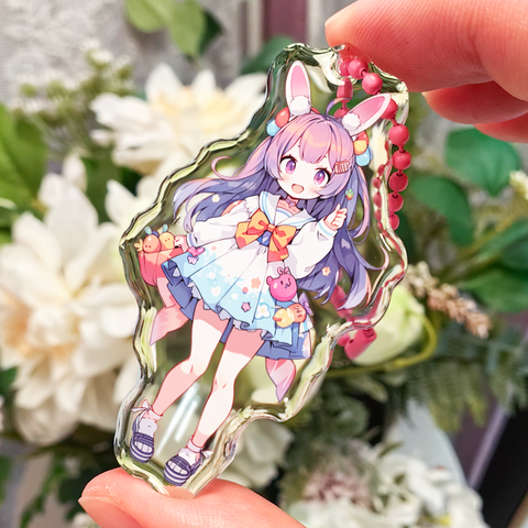 Custom Clear Acrylic Keychains